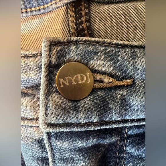 NYDJ | ladies Girlfriend Straight jeans. Size: 12P - Picture 8 of 13